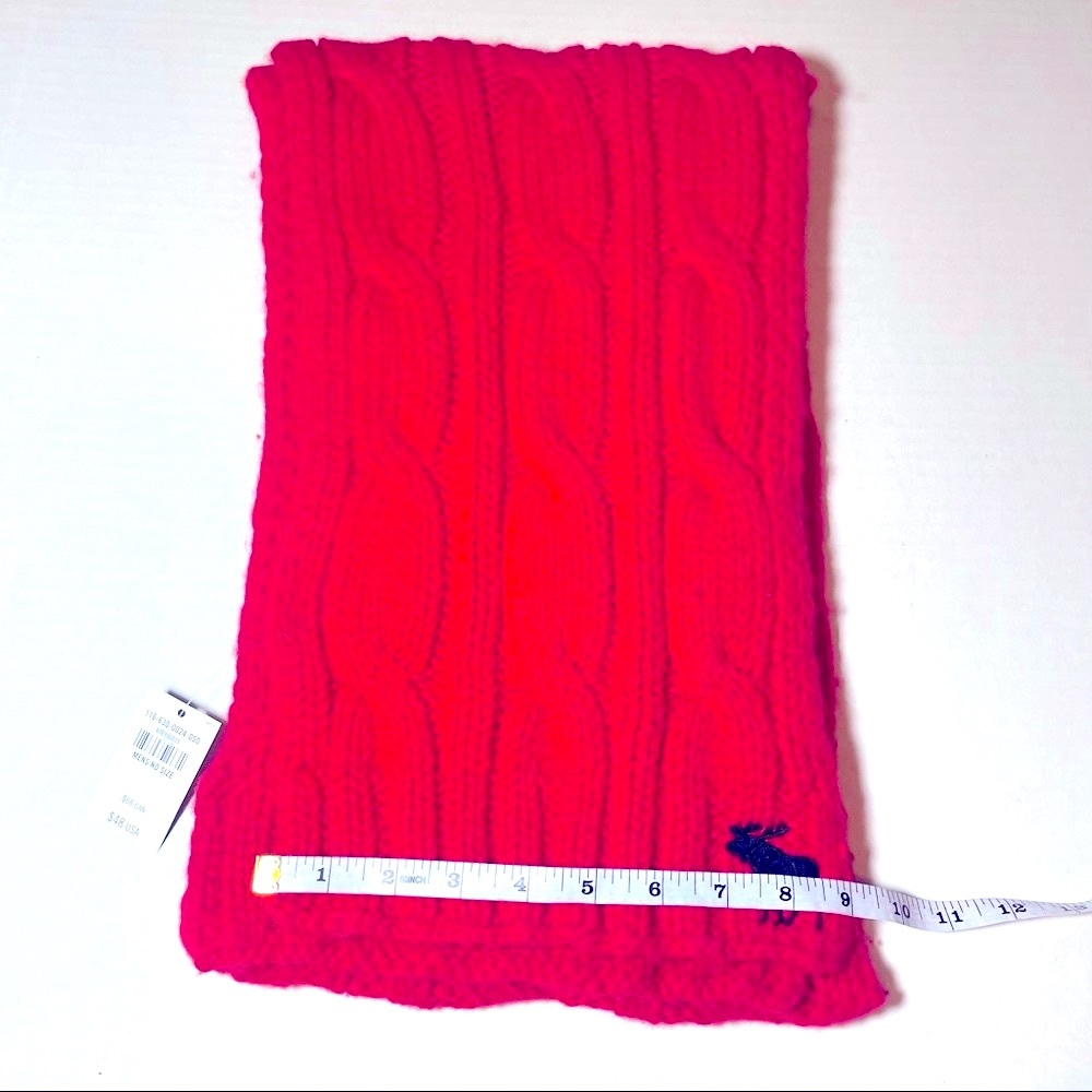 BNWT New Vintage Mens Abercrombie Thick Cozy Scarf PRICE FIRM! BUY IT NOW ONLY! - Picture 5 of 6